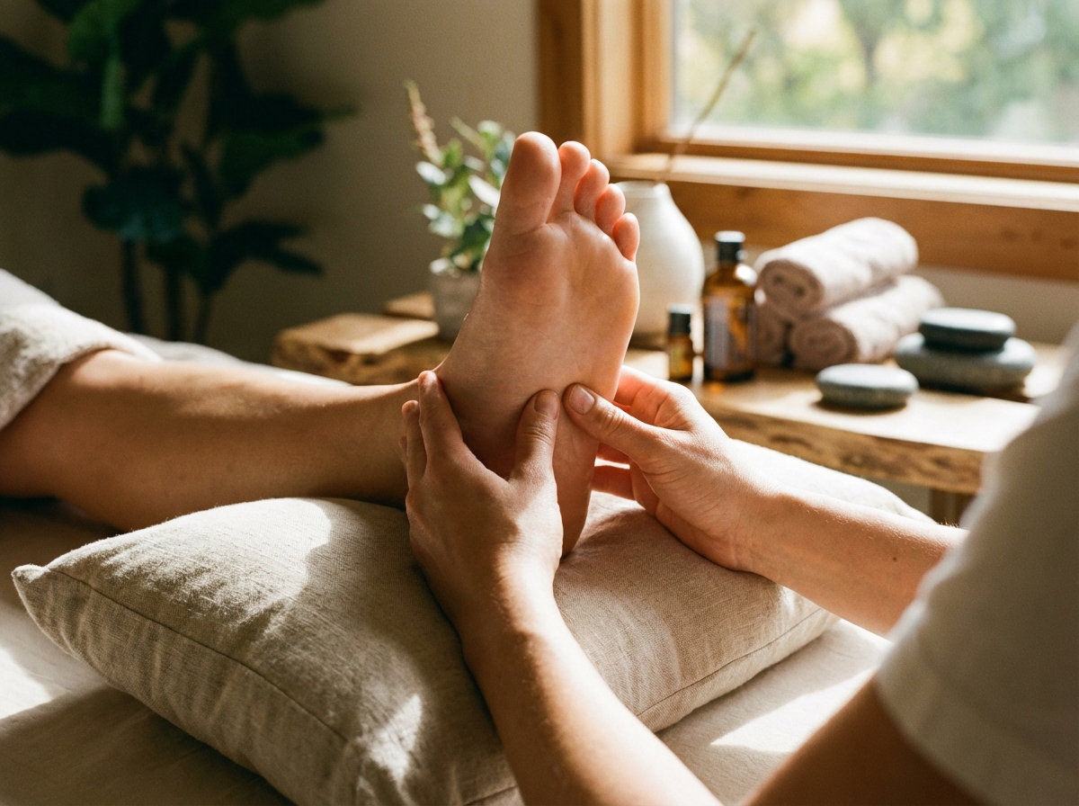Réflexologie plantaire